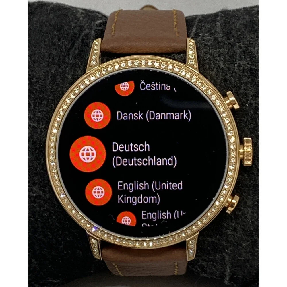Fossil Gen 4 Authentic Digital Dial Smart Watch Custom Band FTW6015 LT310